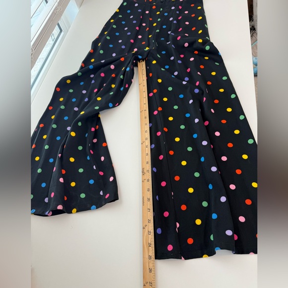 NWT Collectif the Thelma retro rainbow polka dot jumpsuit Sz 4 - Picture 13 of 16